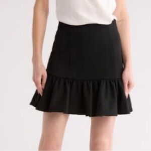 NWT!  Veronica Beard black Kemble skirt Sz. 10